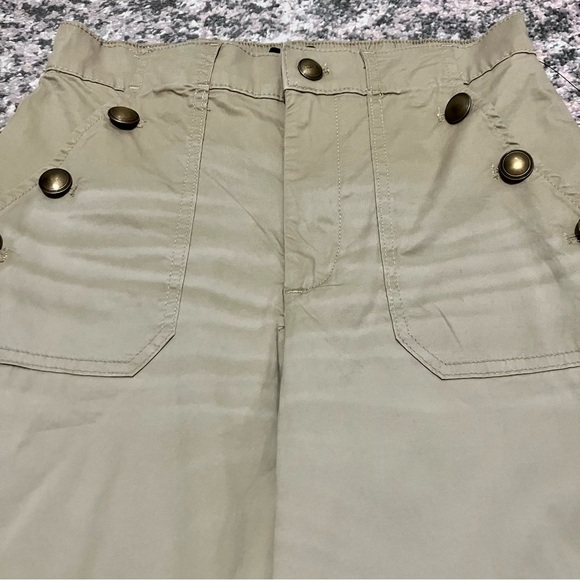 Nautica Jeans Women’s Wide Leg Khaki Coronado Beach Sailor Pants - Size 6 NWT - Picture 10 of 16